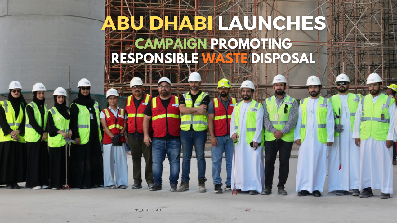 Abu Dhabi launches campaign promoting responsible waste disposal